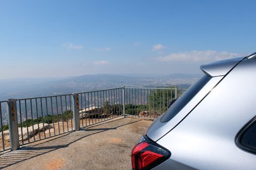 מיצובישי ASX במצפה כמון מיצובישי ASX במצפה כמון